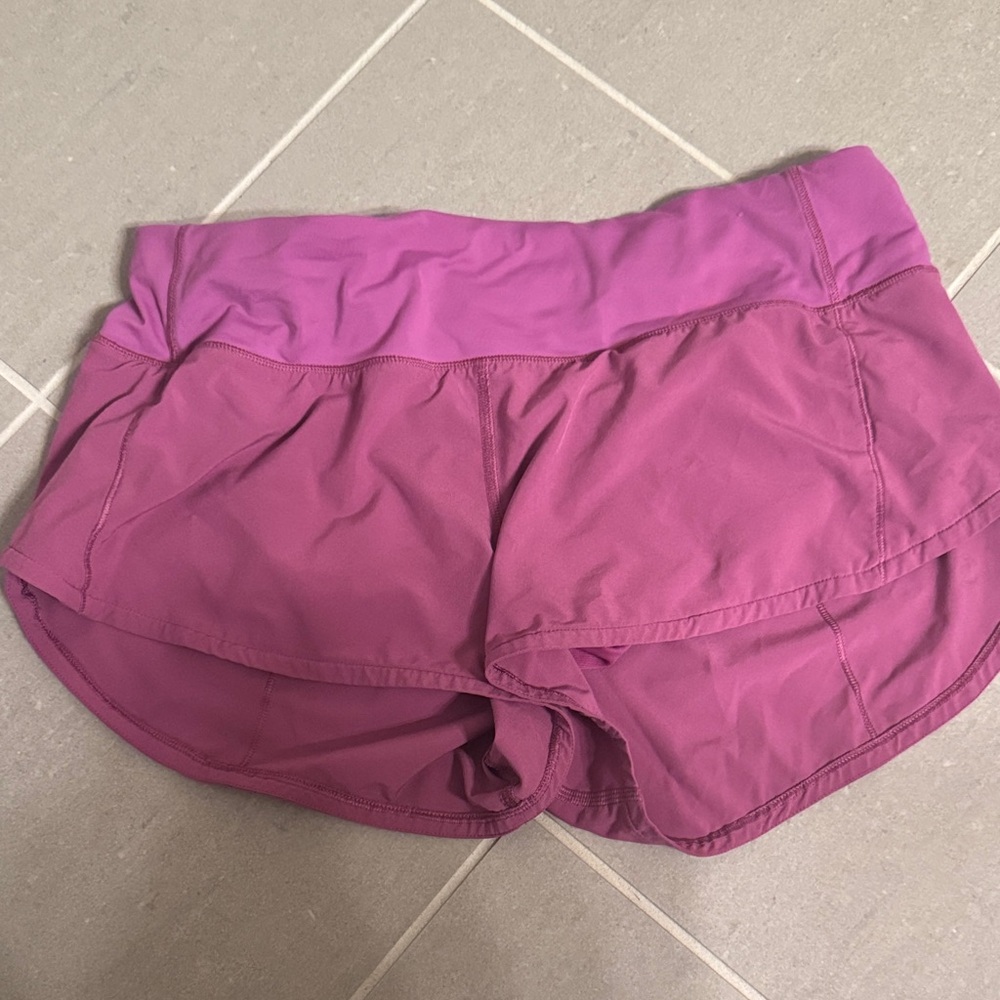 lululemon athletica Purple Athletic Shorts